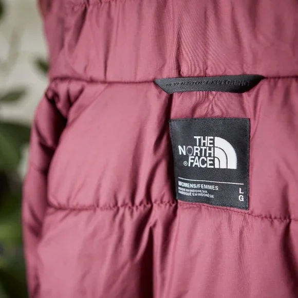 The North Face Women's Arctic Winter Parka | Red-Brown Micro Herringbone - Picture 11 of 14